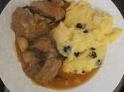 Recette cahier Mélody veau sauge polenta olives parmesan