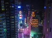 Nouvel York: Time Square time lapse