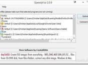 SpeedyFox optimise Firefox, Thunderbird, Skype, Chrome Opera