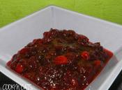 Sauce cranberries