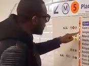 Maître Gims prend métro sent complètement perdu (VIDEO)