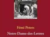 Notre-Dame-des-Lettres Fémi Peters: auteure découvrir
