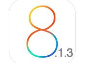 8.1.3 disponible iPhone, iPad, iPod