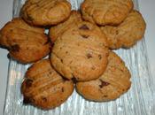 cookies beurre cacahuète pépites chocolat
