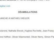 Galerie BRUN LEGLISE Carte blanche MATHIEU WEILER 3/21 Février 2015