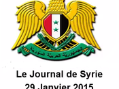 VIDÉO. Journal Syrie 29/01/15. Opération l’armée dans banlieue d’Idleb