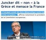 Honte toi, Juncker Dehors #luxleaks