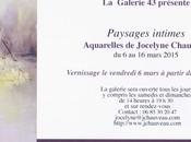 Jocelyne Chauveau expose Galerie