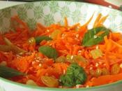 Salade carottes rapees l'orange