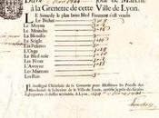 1744 Carcabeau Mercuriale grains Grenette Lyon