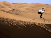 Sahara transformé paradis skater