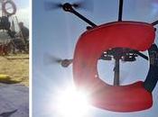 drone secouriste capable larguer bouée sauvetage