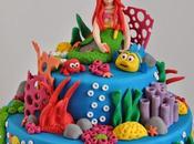 Gâteau anniversaire Disney: petite sirène (birthday cake)
