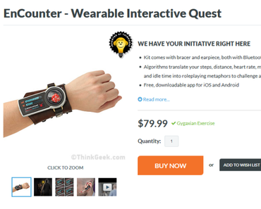EnCounter – le bracelet de Quête Interactive