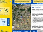 Aviva porte prévention météo mobile