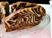Gâteau Zébré Zebra cake