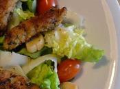 Salade croustillante fingers porc panés