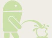 Google Maps, mascotte d’Android urine logo d’Apple (MAJ)