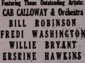 1939: outstanding artists Rockland Palace!