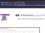 PunkSpider: moteur recherche sites vulnérables