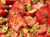 Tarte fraises pistaches