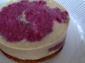 Cheesecake vegan framboise