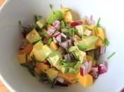 Salade Paléo idée recette d’été base mangue d’avocat