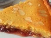 Tarte amandes confiture prunes