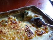 Gratin léger feuilles blettes