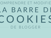 Comprendre modifier barre cookies Blogger