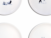 table Poisson service Plage Faïenceries Georges