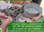 Apéro-graines Echanger ensemble graines savoir-faire Lagord 18/21h dernier jeudi mois