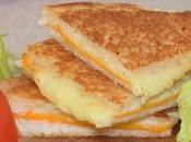 Sandwich fromage grillé Grilled cheese.