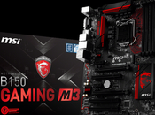 présente nouvelles cartes mères GAMING H170 B150