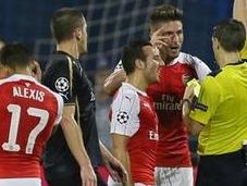 Arsenal piégé Zagreb, Giroud voit rouge