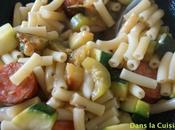 Macaronis Courgettes Chorizo