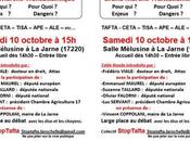 Stop Tafta samedi octobre Jarne Salle Mélusine Organisé Collectif Rochelle