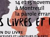 Livres l’Alerte PAROLE ERRANTE François Debergue, 93100 Montreuil novembre 2015