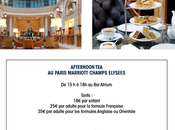 L’Afternoon tea’, aussi pour enfants Marriott Champs Elysées