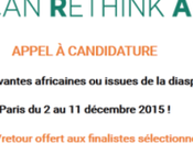 African Rethink Awards Appel candidature pour startups africaines