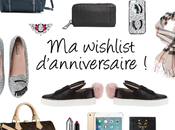 wishlist d’anniversaire