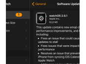 Apple Watch watchOS 2.0.1 disponible