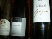 Riesling 1998 (Guy Wach), l'Ebrescade 2008 Marcel Richaud), Gargone 2012 (Domaine Bouscat)