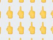 nouveaux Emoji disponibles 9.1, dont doigt d'honneur