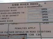 l’assaut Gibb River Road