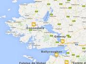 semaine autour Galway Irlande: Connemara, Moher Buren