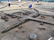 ruines Nara Japon pourraient être celles plus grande agglomération 4ème siècle