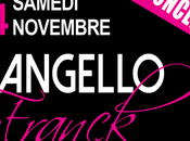 chanteur Franck Angello concert Nice samedi Novembre