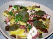 Salade poulpe