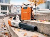 STIHL au-devant élus SALON MAIRES 2015 Découvrez souffleur batterie dorsale 3000, novembre Pavillon Stand